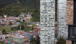 Contrastes en Bogotá